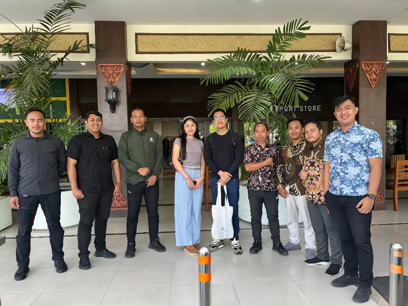 Penyambutan VVIP Kaesang Pangarep bersama Tim Aksara Transport